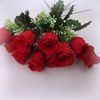 Simulation of high-grade silk flower single branch of roses roses roses wedding supplies