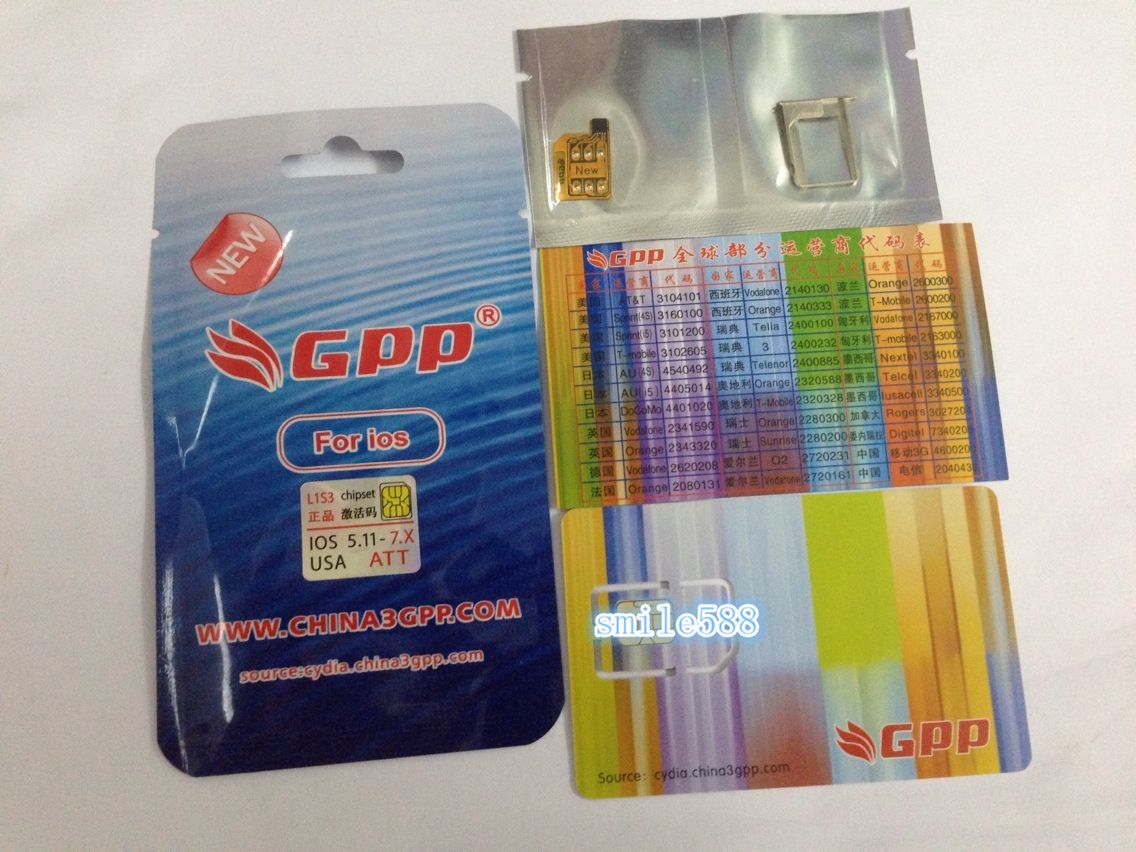 Al Por Mayor Soporte Ios 7 1 1 7 1 4s Genuino Gpp Sim Auto Unlock Iphone Iphone4s Sprint Verizon R Sim 9 Por Smile588 2 39 Es Dhgate Com