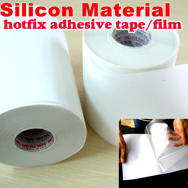 2019 5M Length24cm Wide Hot Fix Paper & Tape Silicon Adhesive Iron On