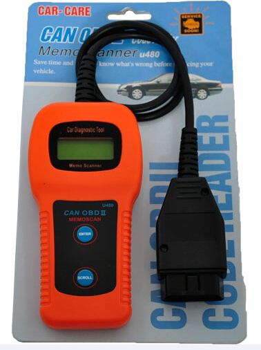 U480 Automobile Inspection de diagnostic U 480 CAN OBD2 OBDII lecture de code décodeur dérangement Lecteur U480 Entretien automobile Outils de di