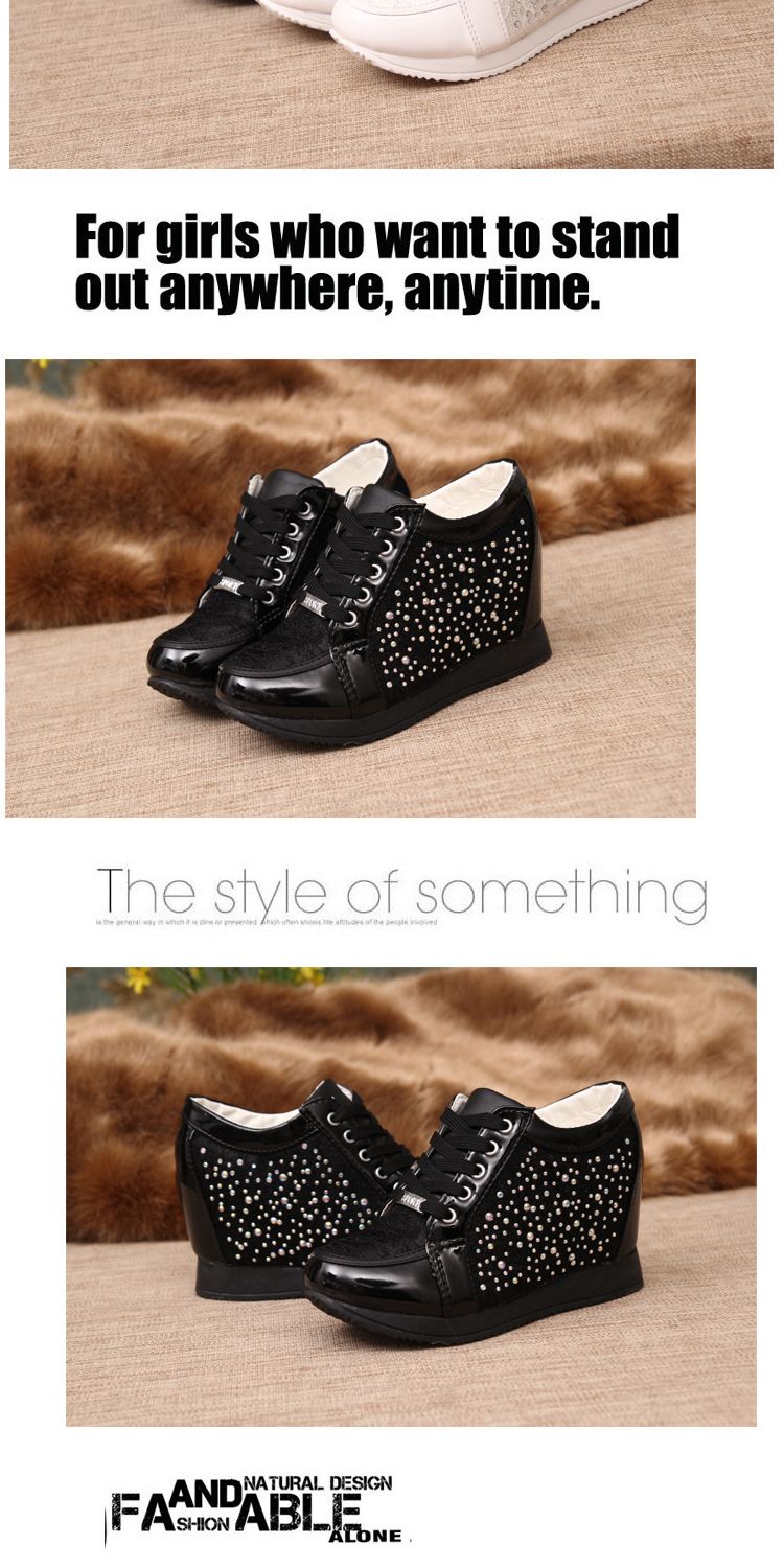 5cm platform sneakers