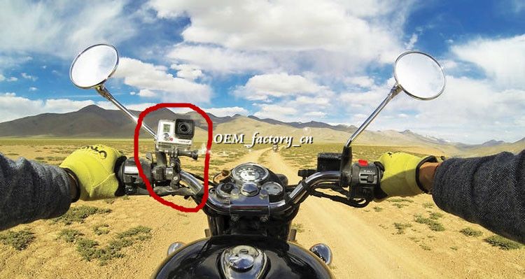 gopro motorcycle handlebar mount
