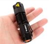 Free DHL, 30PCS Ultra Light Mini CREE LED Q5 Flashlight Torch 300LM Portable Mini Flashlight Zoomable Waterproof Flashlight Torch Lamp