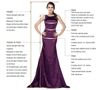 Sexy V-Neck A-Line Evening Dresses High Split Side Sleeveless Prom Party Dresses Formal 2019 vestidos New Arrival