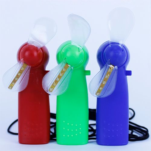 LED Toys Online Sale Portable Handheld Fan LED Color Matrix Mini Light Up Fans Hand Held Cooling