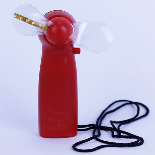 Portable Handheld Fan LED Color Matrix Mini Light Up Fans Hand Held Cooling From Yuobee, 2.00