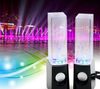 Dancing Water Speaker Ativo Portátil Mini USB LED Light Speaker para iPhone ipad PC MP3 MP4 PSP DHL GRÁTIS