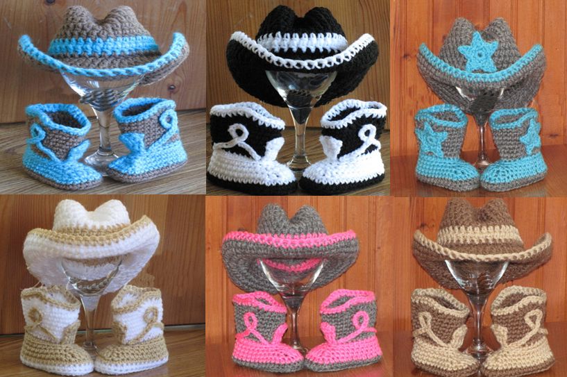 crochet cowboy outfit