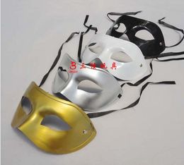 Wholesale - Four Colours Man Half Face Archaistic Antique Classic Men Mask Mardi Gras Masquerade Venetian Costume Party Masks