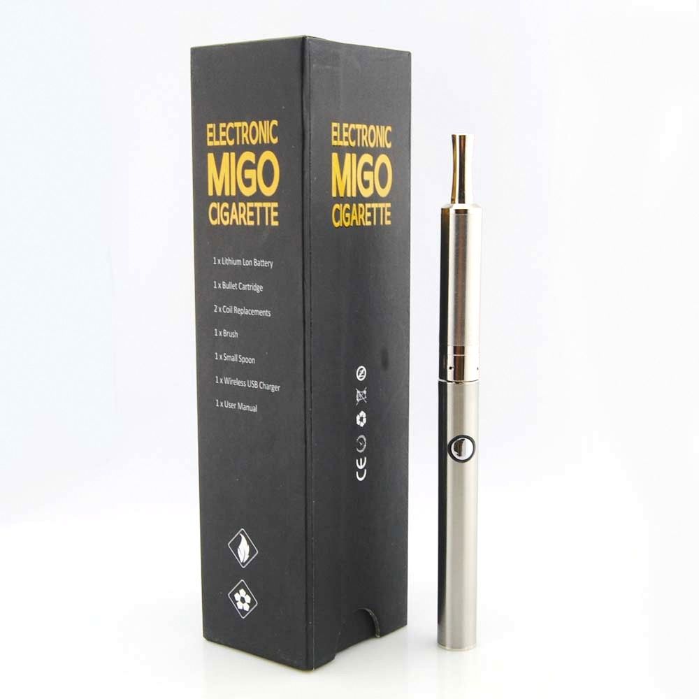 E Cigarette Kit Evod MIGO Dry Herb Wax Vaprozier Pen Electronic