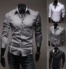 2016 hot sale Free Shipping New Mens Shirts Casual Slim Fit Stylish Mens Dress Shirts 5902