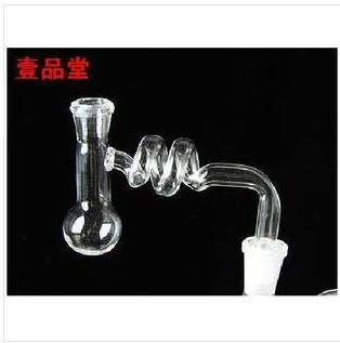 Wholesale Smoking - high temperature glass products helix run anti-smoking pot roast pot large supply of hookah crystal accessories