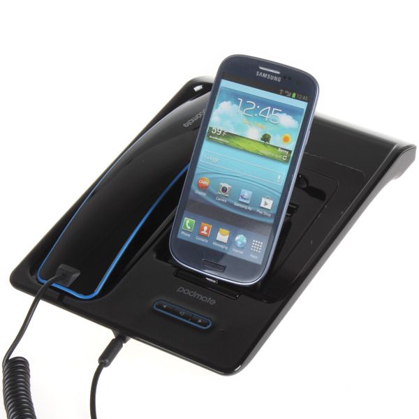Padmate Handheld Hands Free Bluetooth Desktop Telephone Dock Station