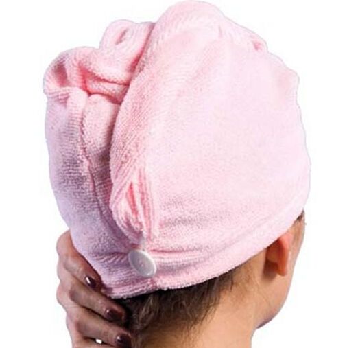 2014 Ventes chaudes Microfibre Magic Hair Dry Dry Turban Wrap Towel Cheveux longs Ultrafine Super Absorbant Fiber Hat Dry Hair Towel