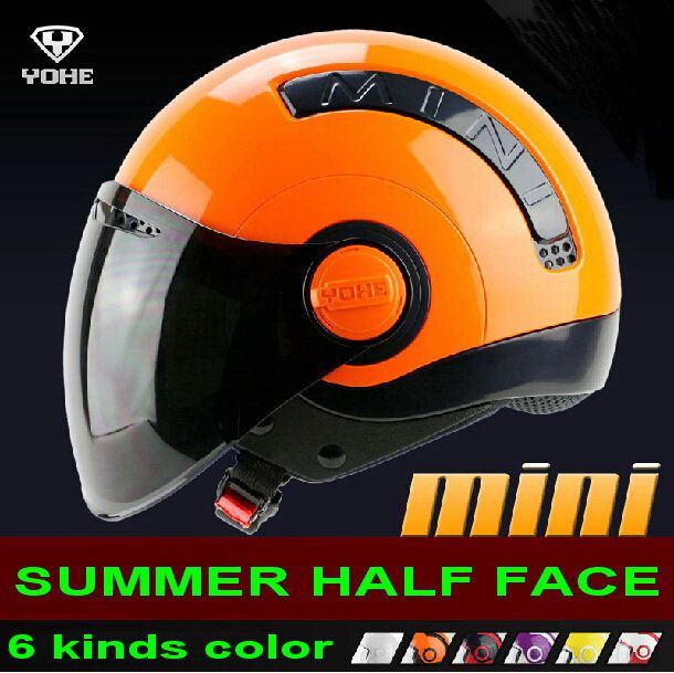 2014 New Arrival YOHE MINI Summer Half Face Helmets Motorcycle Helmet
