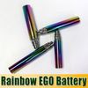 bateria Rainbow Color Ego para o cigarro eletrônico Rainbow Color 650mAh bateria - 1300mAh série ajuste ego Clearomizer Atomizador