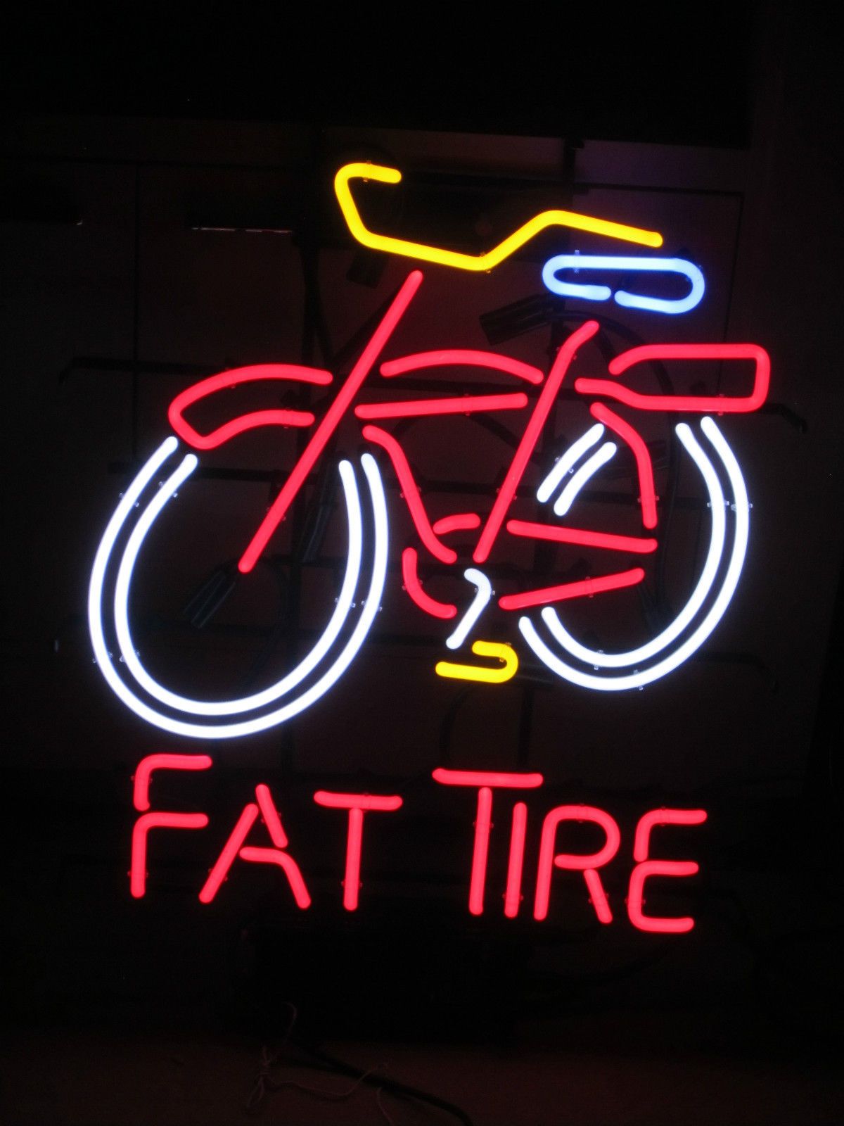 2019 New Fat Tire Neon Sign Beer New Belgian Bar Light Man