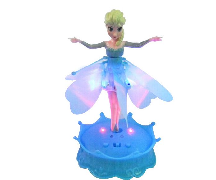 NEW Frozen Flying Princess Elsa RC Helicopter Toy Small Flying Toys