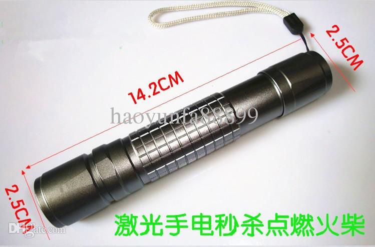 NEW high power Military 2000m 405nm purple blue violet laser pointers Flashlight Light Beam Lazer Uv counterfeit detector Hunting2063865