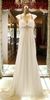 2017 Empire Maternity Wedding Dresses Chiffon Beaded Long Bridesmaid Gowns Beach Garden ALine Wedding Guest Dresses With Crystal 4124487