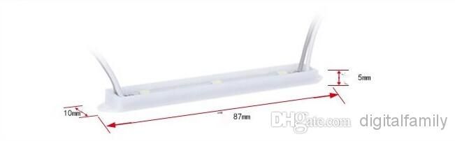 ビルボードLEDサインモジュールランプライト5630 5730 SMD 3 LED緑/赤/青/暖かい/白防水DC 12V