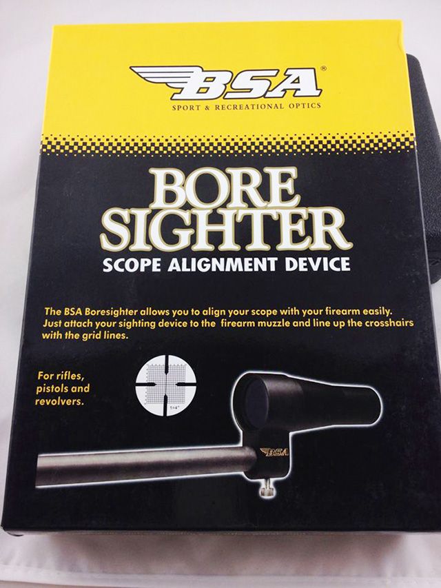 BSA Boresighter Kit Collimateur BS30 Avec Vue De Forage Sur 15 Axes Du