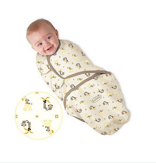 Varm försäljning sommar swaddleme baby sovsäckar baby sovaSacks wraps spädbarn baby swaddling sömnväska spädbarn bomullsväskor melee