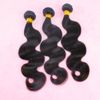 未処理のブラジルの髪の拡張トップグレードペルーマレーシアの人間の髪織りブラジルのボディウェーブヘア3pcsロット卸売価格