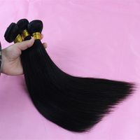 Wholesale Virgin Peruvian malaysian Brazilian Hair Extension Top Quality Straight Human Hair Bundles Goldleaf Hair