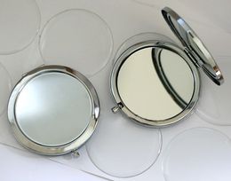 DIY Kit Blank Compact Mirror with 58mm epoxy stickers, Pocket mirror supply, Make Up Mirror, Double Sided Mirrors FREE SHIPPING#M070S