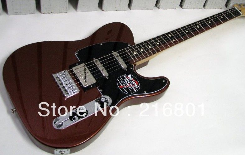 OP-Blacktop Baritone Tele Classic Copper best Guitar free shipping-image-204650181