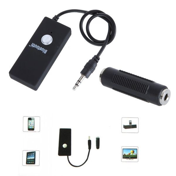 Wireless Bluetooth 3.5mm Stereo Audio Music Dongle Receiver Adapter Connector
