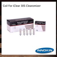 Wholesale Innoikin Iclear S Dual Coil Heads Clearomizer Innoikin Iclear S Atomizer Replacement Dual Coils Heads