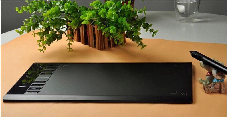 Hk908 10x6 Graphics Drawing Board Touch Pad For PC Laptop 