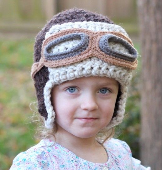 baby aviator hat
