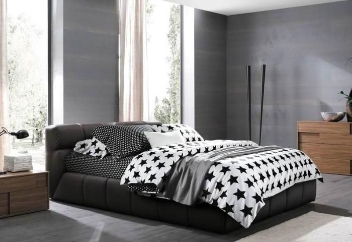 Black And White Star Bedding Comforter Set King Queen Size Duvet Black And White Star Bedding Comforter Set King Queen Size Duvet Cover Bedspread Bed In A Bag Sheet Bedroom Fashion Quilt 100 Cotton Bedclothes Bedsheet