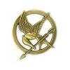 Bronzo antico in oro antico da 1,3 pollici placcata The Hunger Games Mockingjay Pin Bird e Freccia spilla per spillo