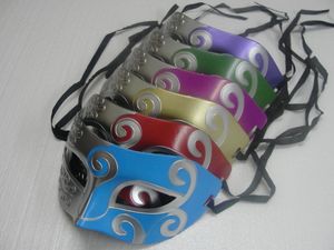 Máscara de Flor Dos Homens Máscara de Halloween Máscaras de Máscaras de Festa de Dança Veneziana Mask Mask 10 pçs / lote