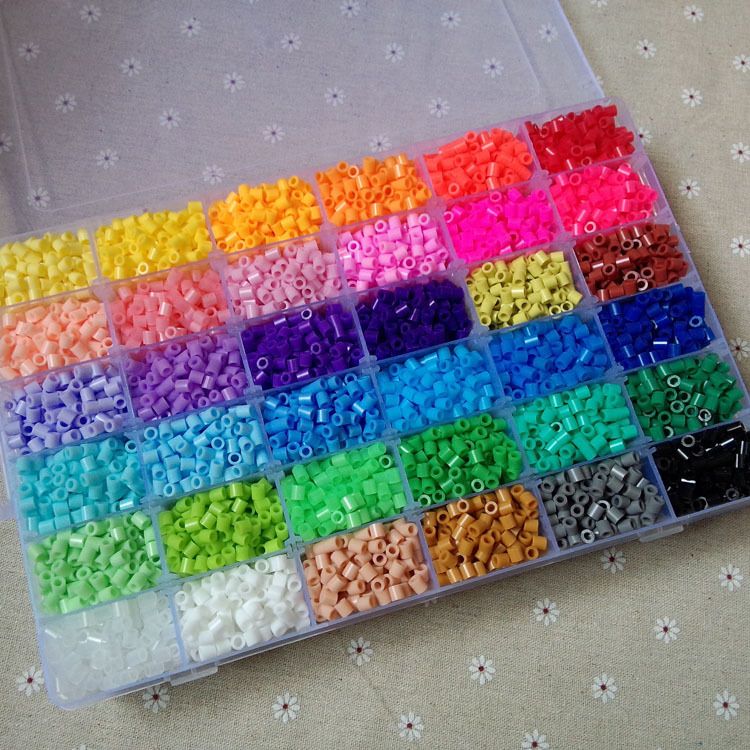 5mm Hama Beads 12,Box Set3 Big Template+5 Iron Papers+2tweezers Fuse