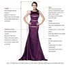 Hot Sale Mermaid High Neck Mor of the Bride Dresses Evening Dresses Sequined Appliques Lace Sweep Train Dress Vestido Madrinha Casamento