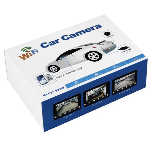 WIFI Wireless Car Backup Camera Realtime Video Transmitter 12V DC For