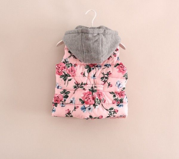 Grosshandel Winter Baby Madchen Warme Kapuzen Weste Babys Floralen Drucken Weste Kinder Baumwolle Gefutterte Jacken Kinder Mode Kleidung Jl 481 Von Rose727sky 70 65 Auf De Dhgate Com Dhgate