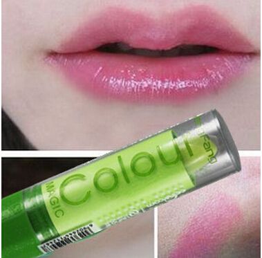 

Magic colour Temperature change color lipstick moisture anti-aging protection lip balm, Mixed color