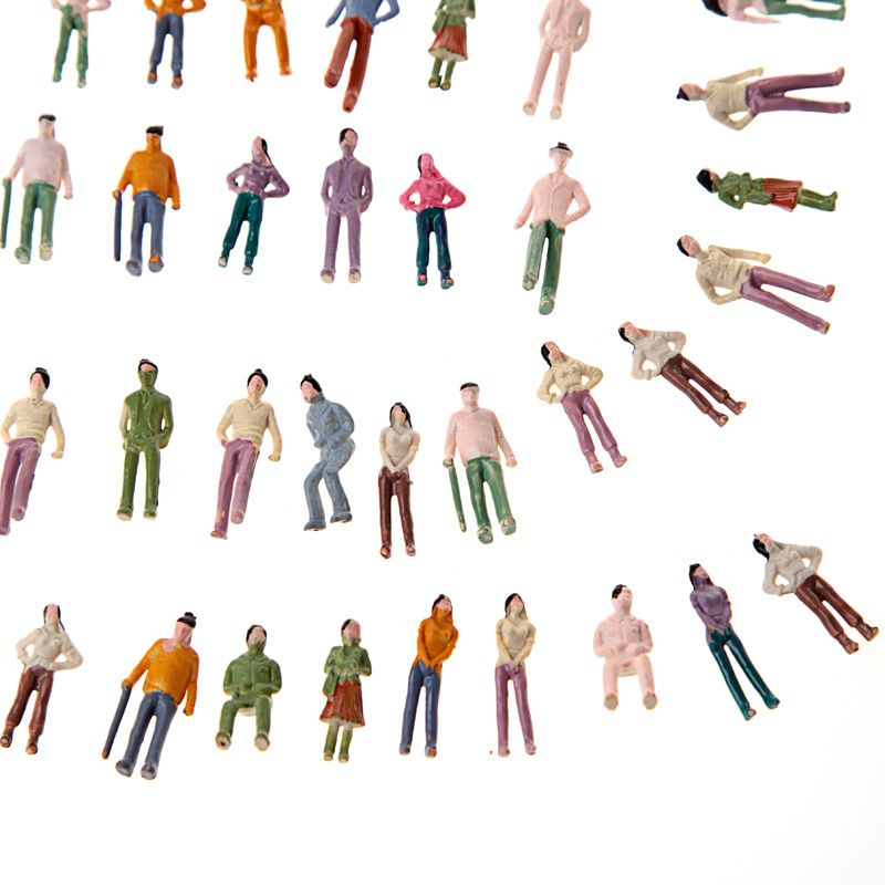 painting ho scale figures