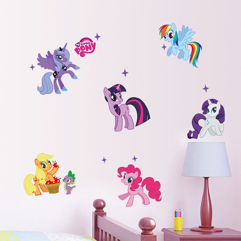 My Little Pony Wall Sticker Decals Vinyl Art Sticker Rainbow Dash Mural