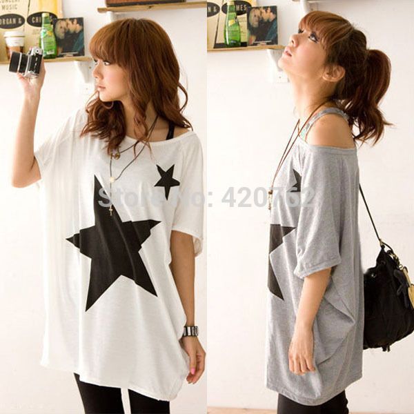 ladies baggy shirts