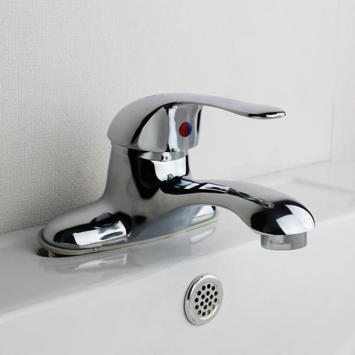 Сплав цинка горячий и холодный faucet одиночный держатель двойные faucets тазика мытья отверстия
