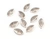 30pcs tibetan silver metal eye flat bead A32001