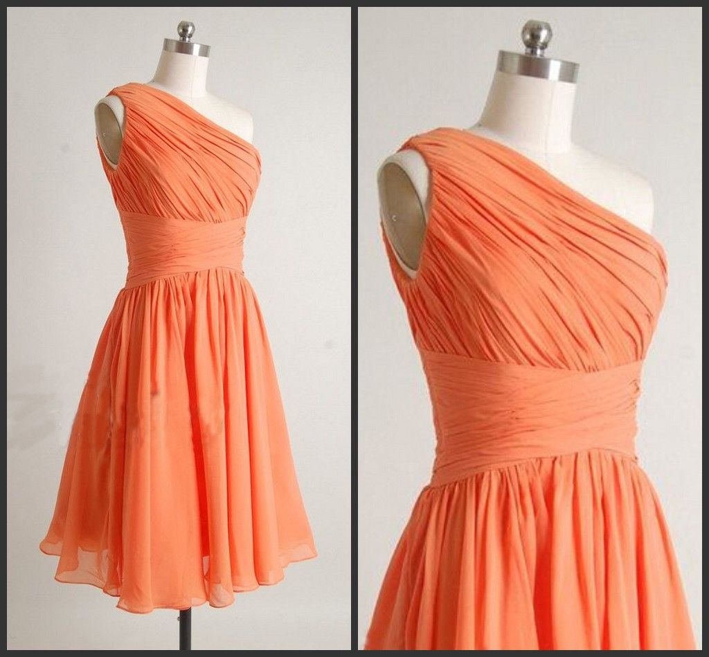 Coral Junior Bridesmaid Dresses