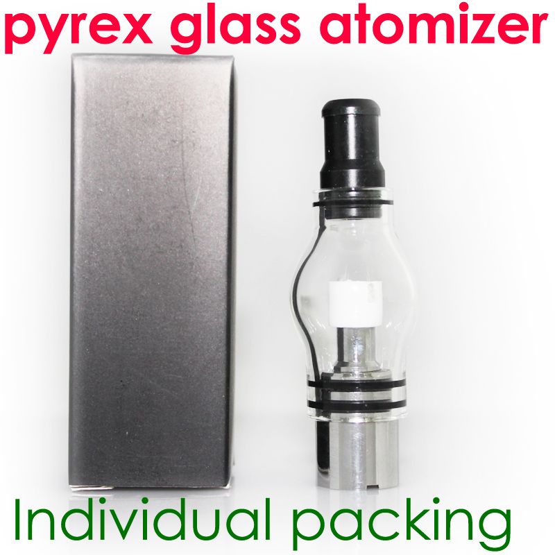 Glass Globe Atomizer Pyrex Glass Tank Wax Dry Herb Vaporizer Pen Vapor